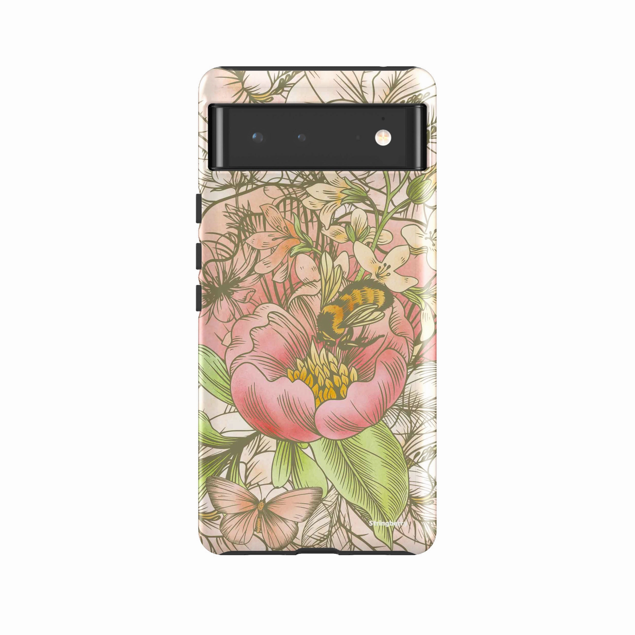 Google Tough Case -  Google Pixel Case Bee Life Modern Build Hybrid Edge Finish
