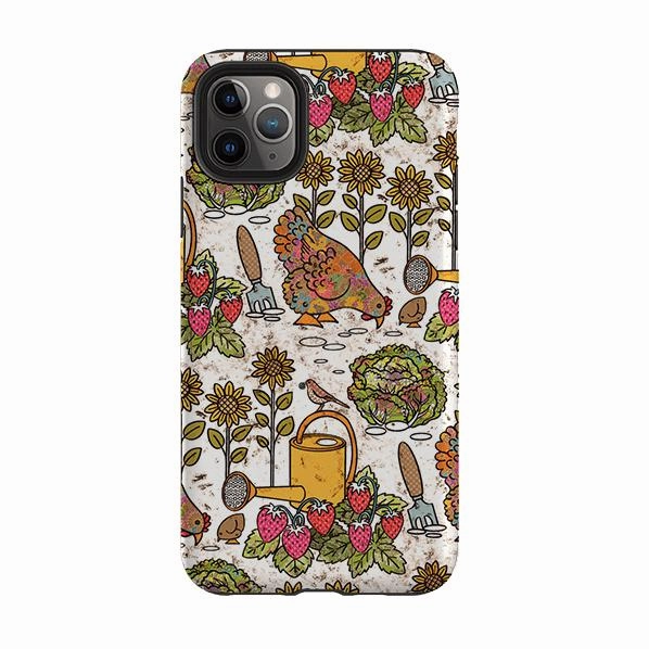 iPhone Tough Case - Garden By Amelia Bowman Classic Frame Protective Detailing Edge