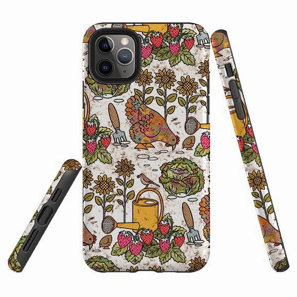 iPhone Tough Case - Garden By Amelia Bowman Printed Artwork