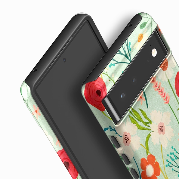 Google Tough Case -  Floral By Katherine Quinn Drop Protection