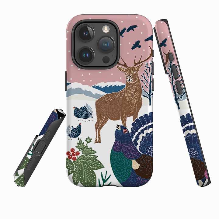 iPhone Tough Case - Winter IV By Kate Heiss Minimal Style