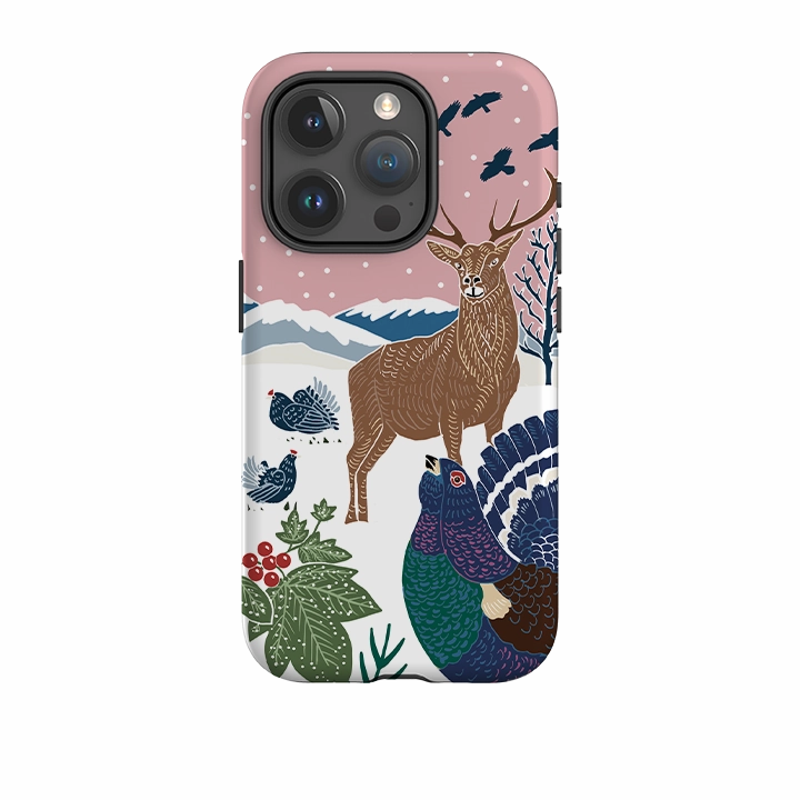 Student Gear Hybrid Form iPhone Tough Case - Winter IV By Kate Heiss