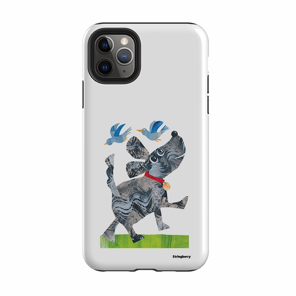 Soft Layer iPhone Tough Case - Days Of Dogs III By Tracey English