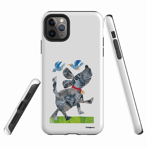 iPhone Tough Case - Days Of Dogs III By Tracey English Hybrid Surface Layer Soft Protection