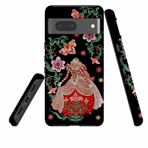 Port Protection Google Tough  Case - Nine Ladies Dancing By Maria Matos