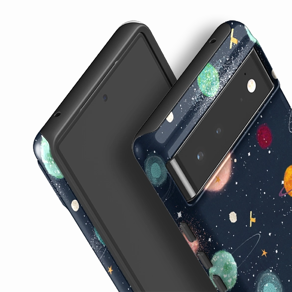 Minimal Edge Design Durable Protection Layer Google Tough Case -  Far Far Away By Katherine Quinn