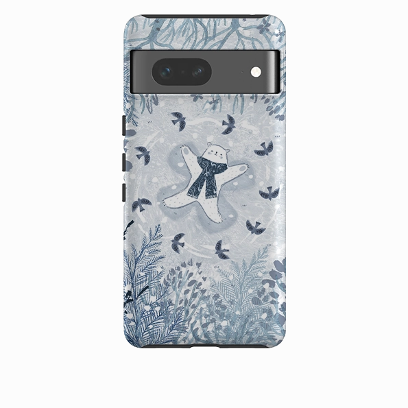 Google Tough Case - Snow Angel By Emma Frances Grant Stylish Finish Color Finish
