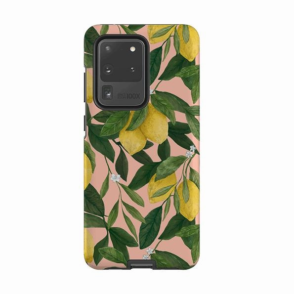 Samsung Tough Case - Lemons By Jade Mosinski Slim Design Protective Look
