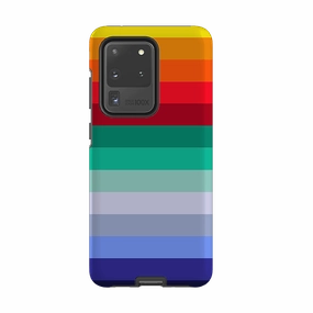 Hybrid Edge Finish Samsung Tough Case - Honey Horizon By Kitty Joseph