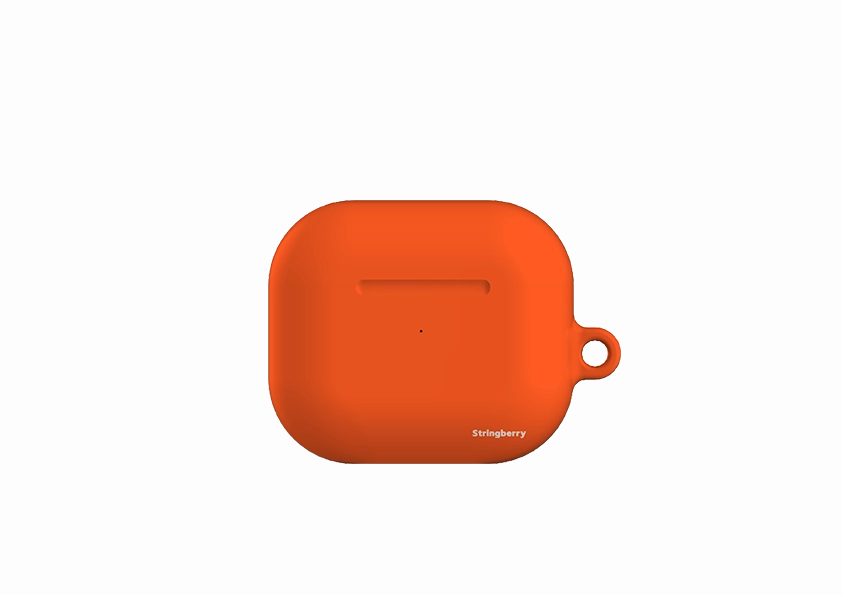 compact neon ergonomic silicone protector Melbourne Red Airpod Case Gen 4