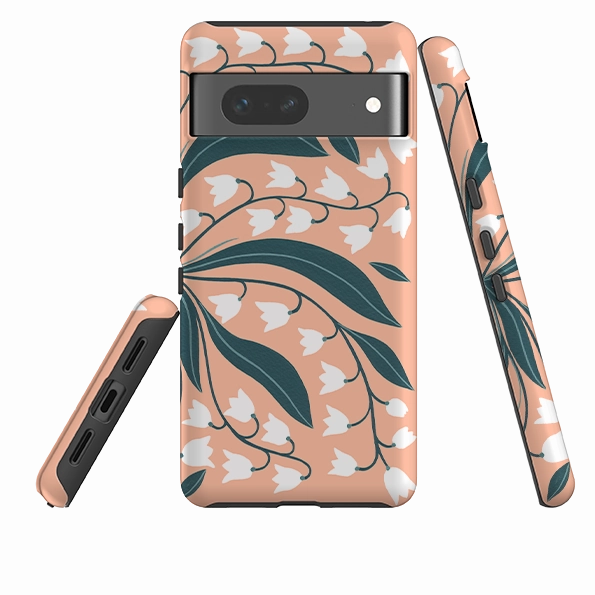 Fashionable Texture Modern Edge Google Tough Case -  Lili Of The Valley By Madalina Andronic