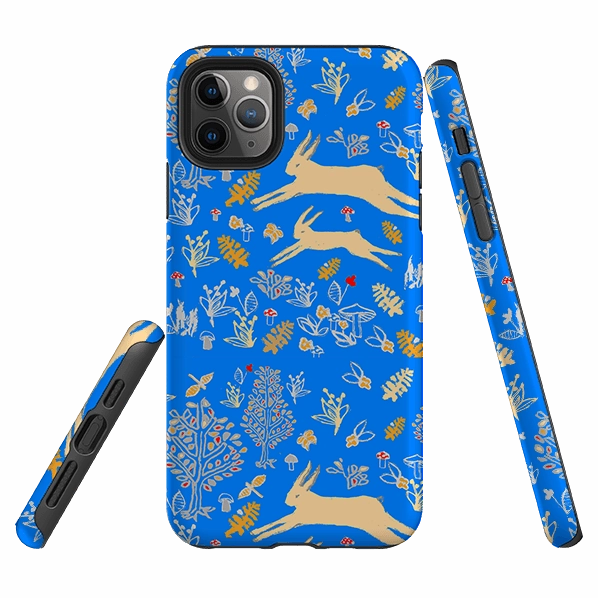 Hybrid Build Texture Durable Layer iPhone Tough Case - Mama Hare By Tiffany Lynch
