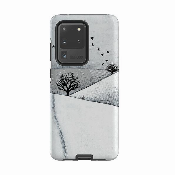 Samsung Tough Case - Snowy Landscape By Natasha Newton High-End Detail Sleek Surface