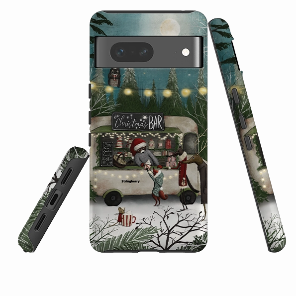 Flexible Fit Google Tough Case -  Christmas Bar By Maja Lindberg