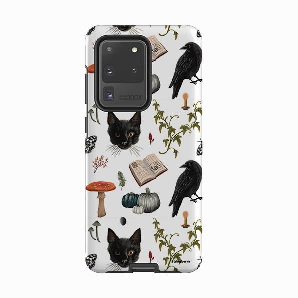 Samsung Tough Case - Halloween Pattern II By Anna Stead Phone Accessory Gloss Touch
