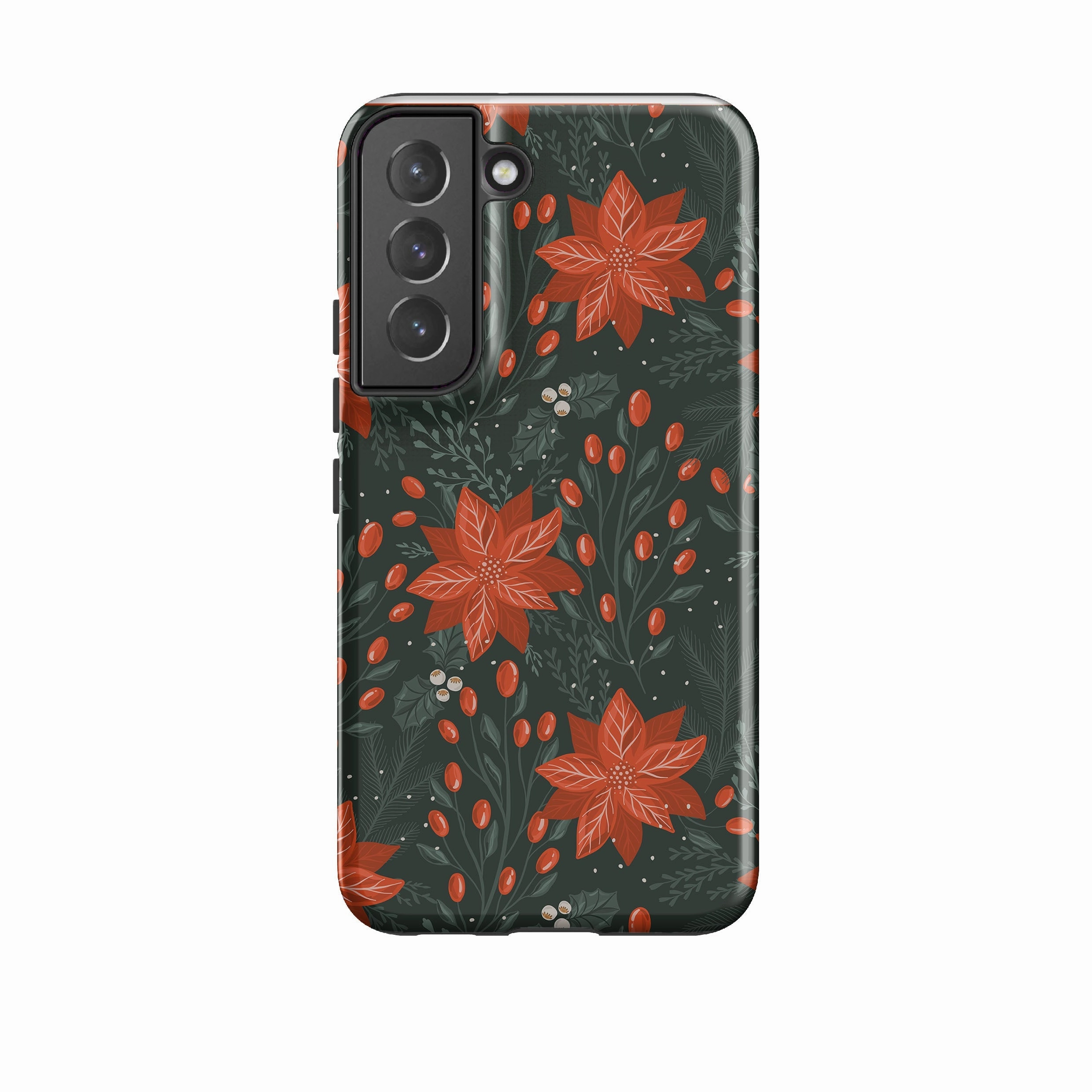 Matte Texture Design Samsung Tough Case - Magic Of The Holidays
