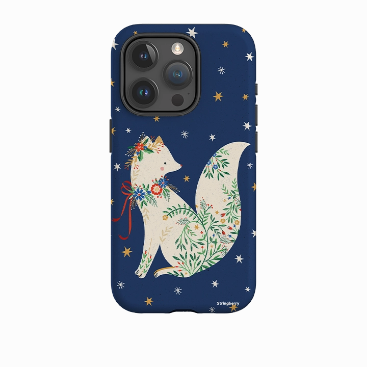 iPhone Tough Case - Fox I By Ali Brookes Minimal Shield