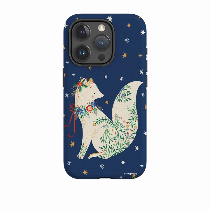 Vivid Finish Flexible Fit iPhone Tough Case - Fox I By Ali Brookes