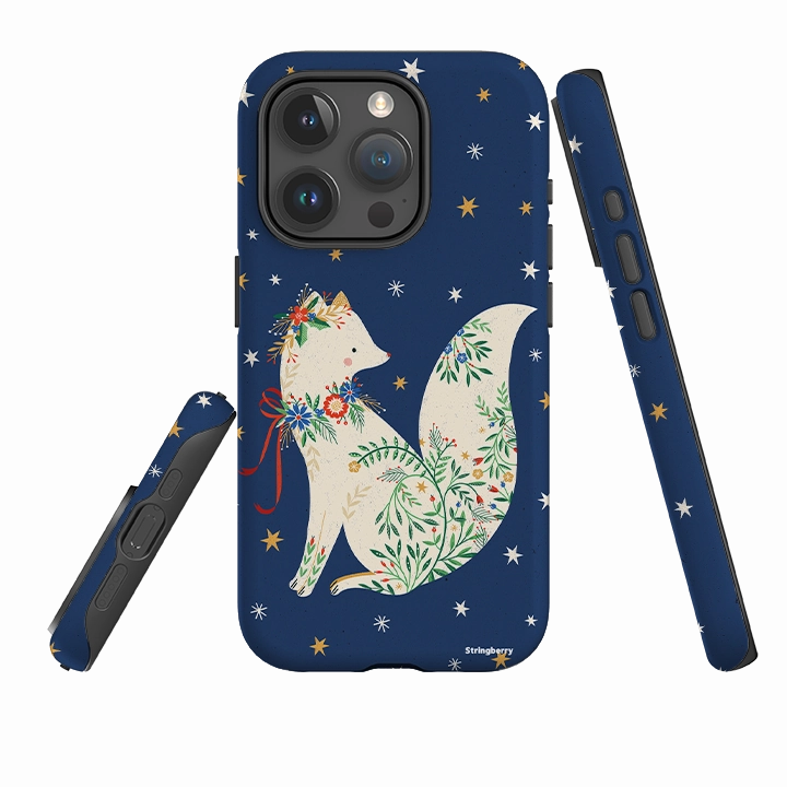 iPhone Tough Case - Fox I By Ali Brookes Shock Cushion