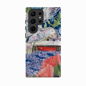 Samsung Tough  Case - Chip Thief By Emma Frances Grant Elegant Pattern Subtle design