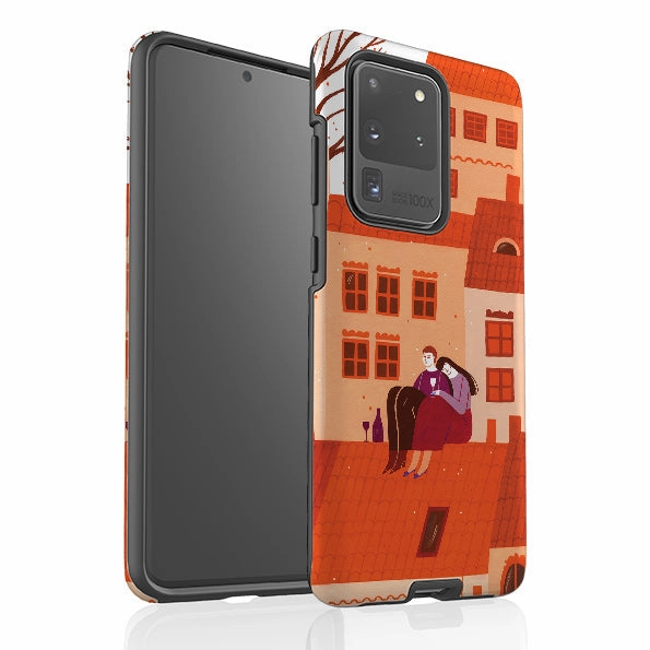 Matte Finish Waterproof Design Samsung Tough Case - Autumn Aperitivo By Madalina Andronic