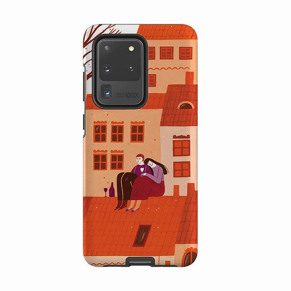 Samsung Tough Case - Autumn Aperitivo By Madalina Andronic Durable Pattern Texture Hybrid Texture Design