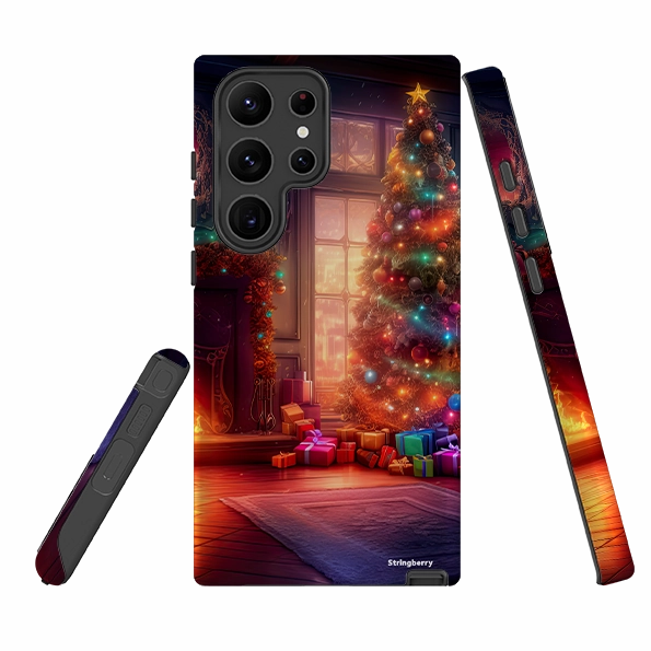 Samsung Tough Case - Holly Jolly Christmas III Premium Texture Layer