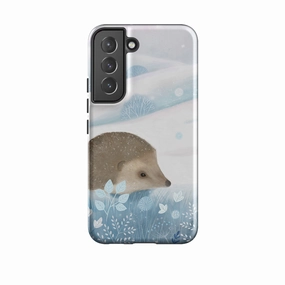 Samsung Tough Case - Winter Hedgehog By Bex Parkin custom design Premium Detail