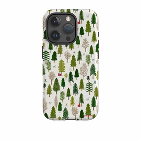 iPhone Tough Case - Winter Landscape IV By Katherine Quinn Luxury Surface Hybrid Pattern Texture