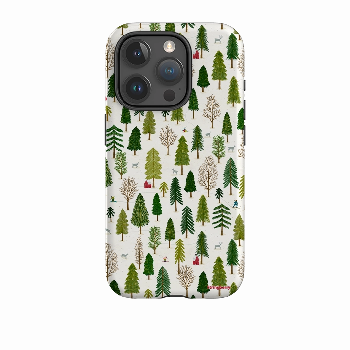 iPhone Tough Case - Winter Landscape IV By Katherine Quinn Matte Shield