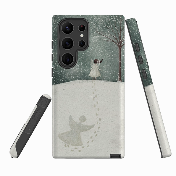Samsung Tough Case - Snow Angel By Maja Lindberg Soft Touch