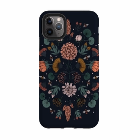 Full Coverage iPhone Tough Case - Floral By Jade Mosinski