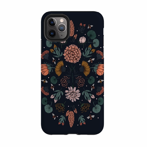 Compact Shell iPhone Tough Case - Floral By Jade Mosinski