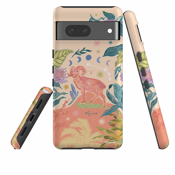 Protective Layer Luxury Accent Google Tough Case -  Aries By Emma Frances Grant