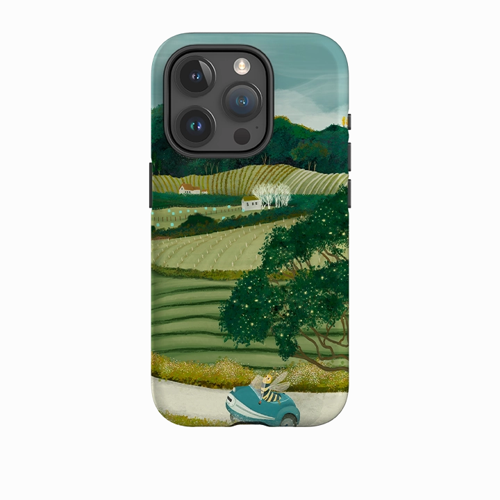 iPhone Tough Case - Bee Hives By Katherine Quinn Comfort Style