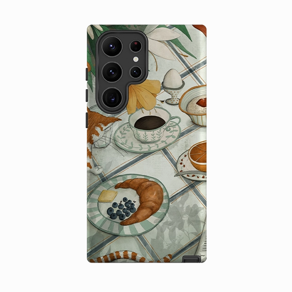 Samsung Tough Case - Hungry Friends By Maja Lindberg Compact Feel