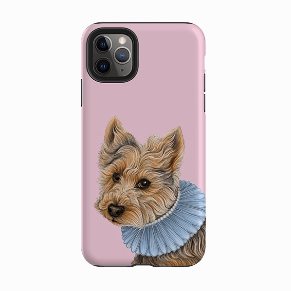 iPhone Tough Case - Yorkie 2 By Catherine Rowe Polished Edge Elegant Detail