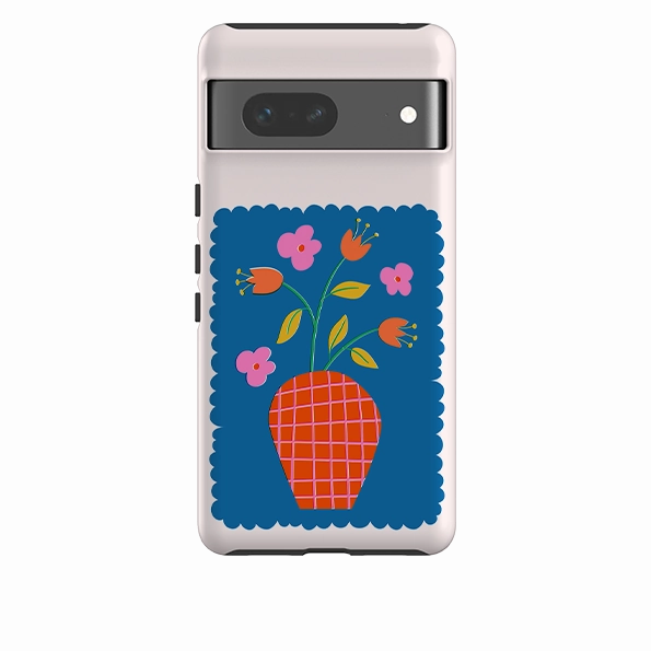Google Tough Case - Floral Stamp Portable Layer