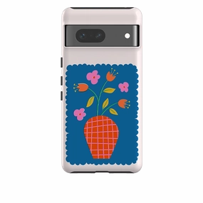 Google Tough Case - Floral Stamp Portable Layer