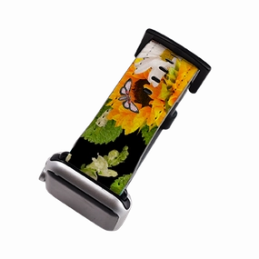 Sunlife Black Apple Watch Strap Minimal Fashion Style Premium Craft Detail