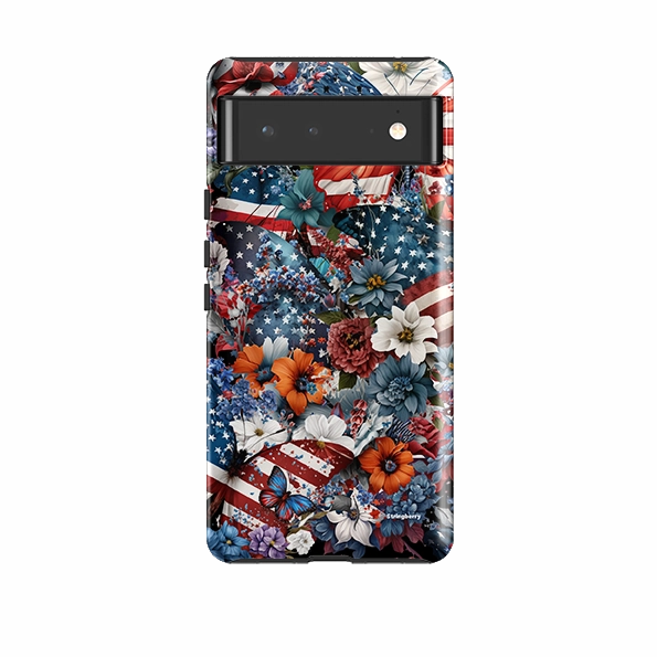 Google Tough Case -  US Floral II Luxury Detail Texture