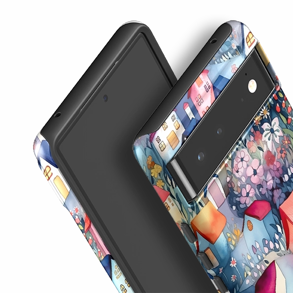 Sleek Edge Design Google Tough Case -  Fairy Houses II