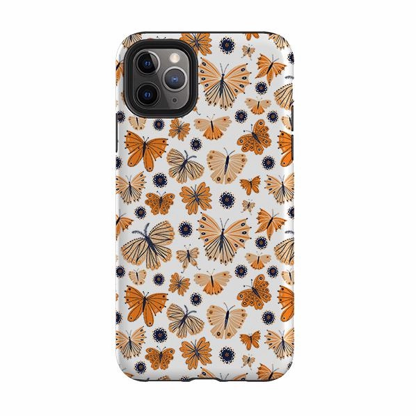 iPhone Tough Case - Butterfly Patterns By Lee Foster Wilson Shock Layer