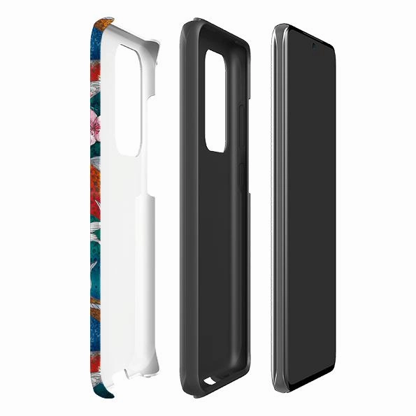 Samsung Tough Case - Shinzo Classic Pattern Textured Surface