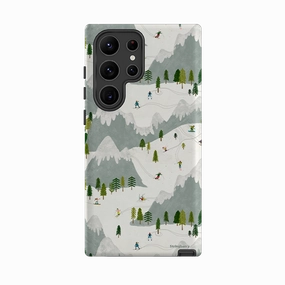 Gloss Texture Samsung Tough Case - Winter Landscape I By Katherine Quinn