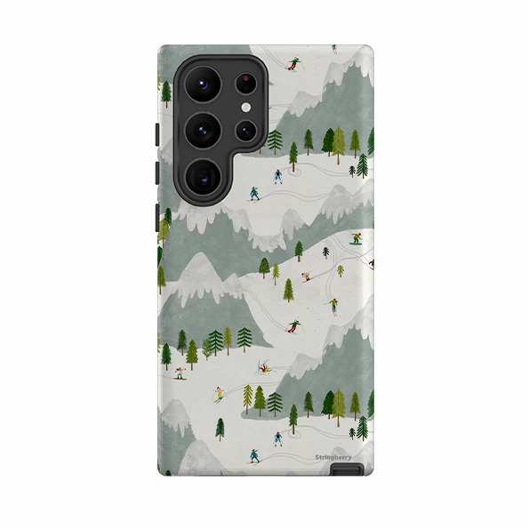 Samsung Tough Case - Winter Landscape I By Katherine Quinn Stylish grip