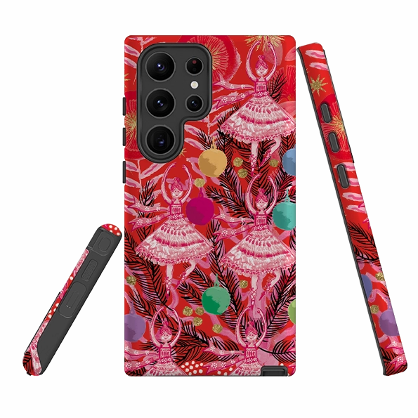 Polished Detail Edge Hybrid Material Samsung Tough Case - Dancers By Emma Frances Grant