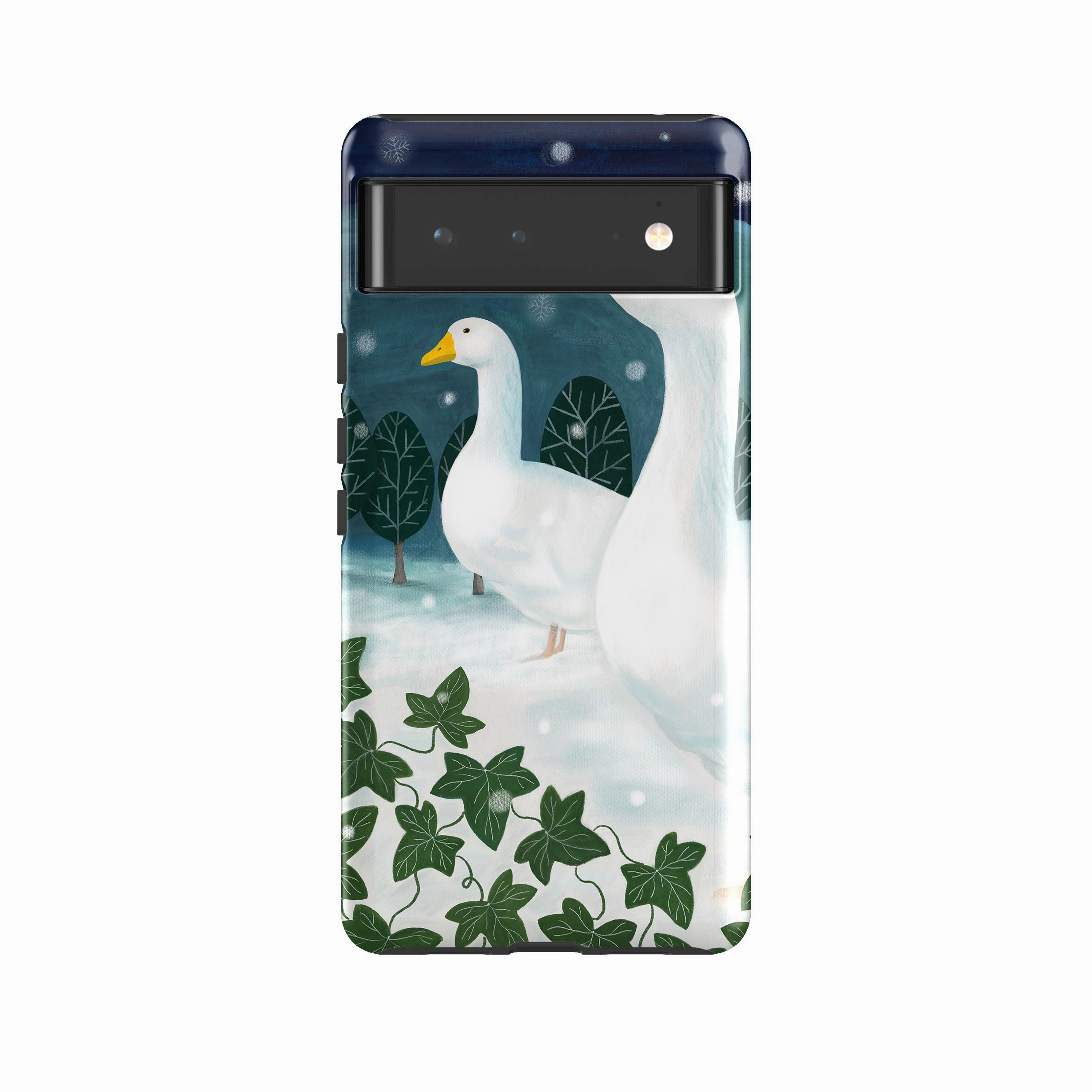 Google Tough Case -  Winter Geese By Bex Parkin Smooth Fit