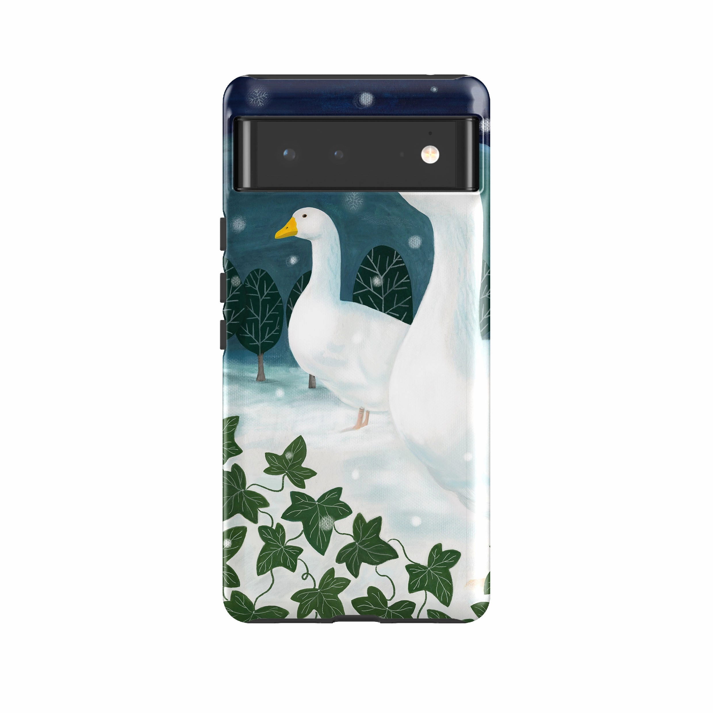 Google Tough Case -  Winter Geese By Bex Parkin Gloss Layer Everyday Comfort