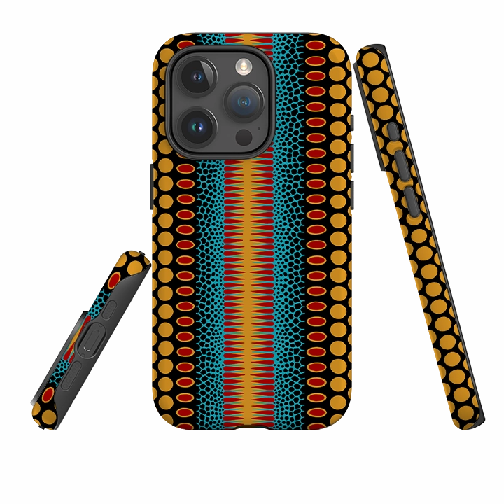 iPhone Tough Case - Tropical  Spot Vertical By Cressida Bell Handheld device